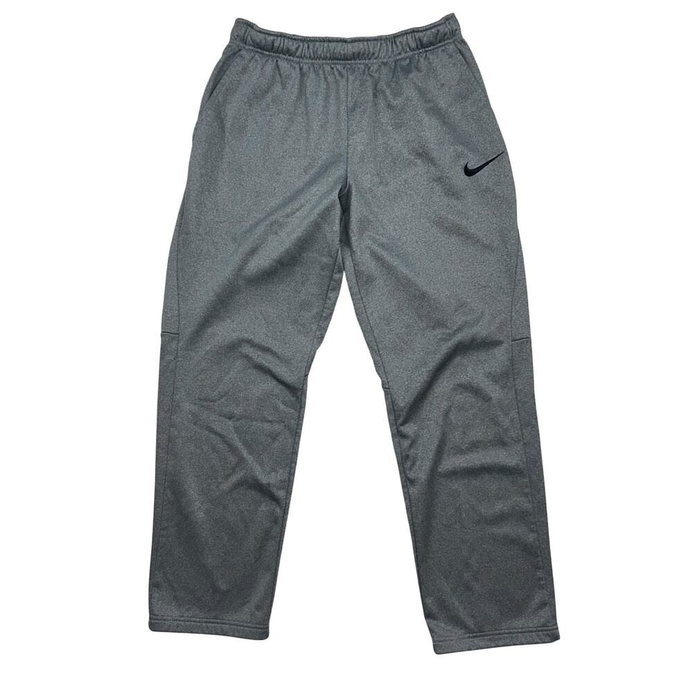 Nike Dri-FIT Men's Large Gray Therma Training Sweatpants Athletic Pants